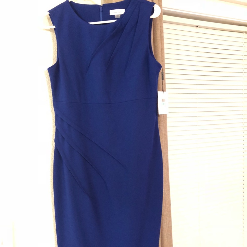 Calvin Klein Royal Blue sheath dress
